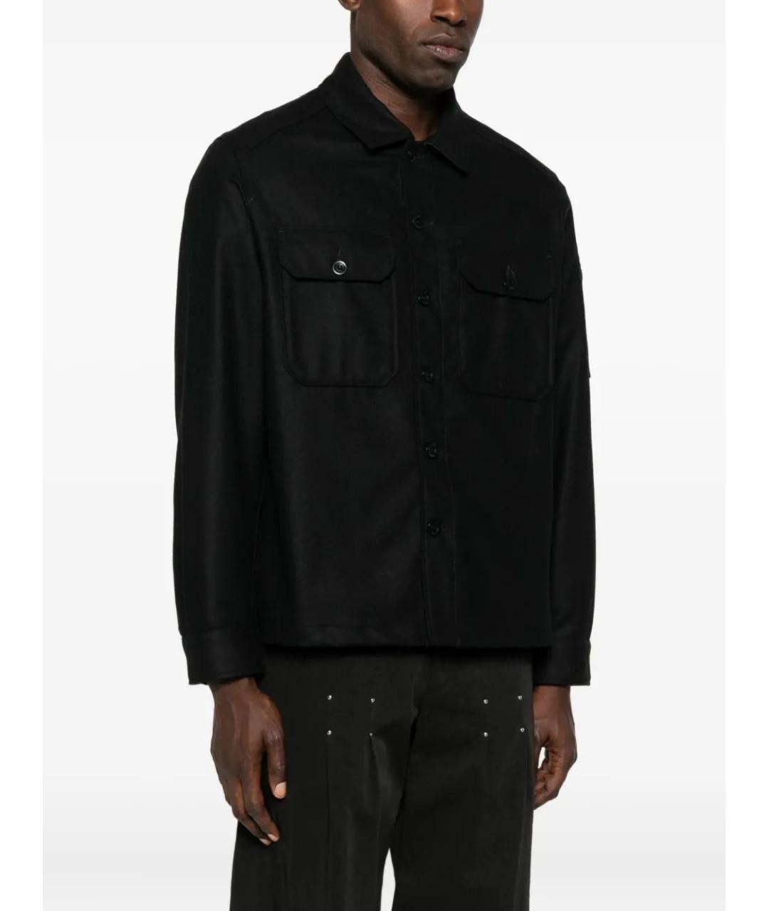 CP COMPANY Черная шерстяная куртка, фото 3