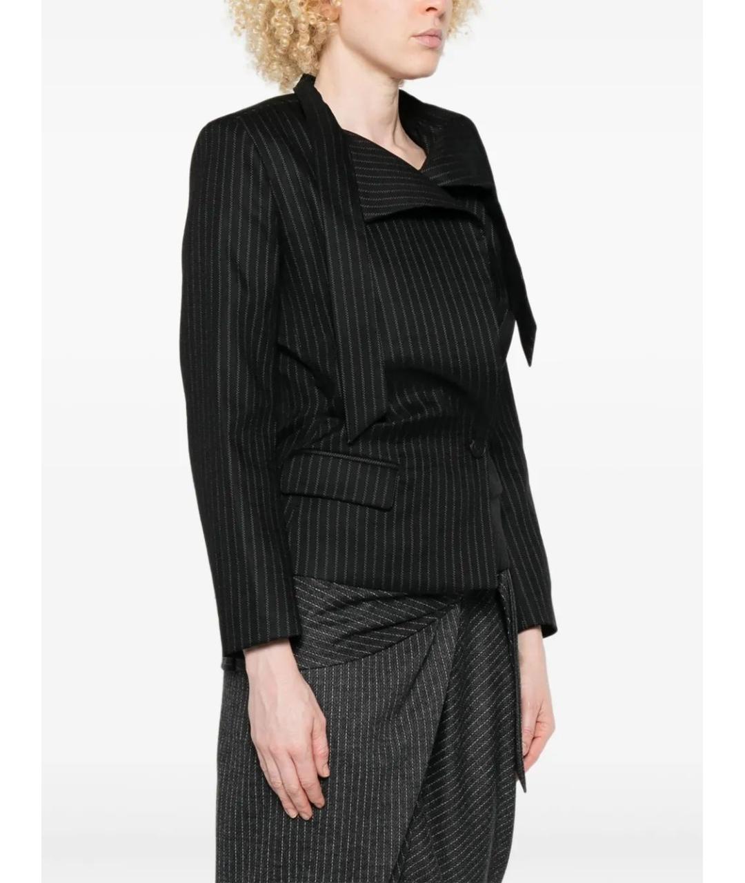ISABEL MARANT Черный полиэстеровый жакет/пиджак, фото 3