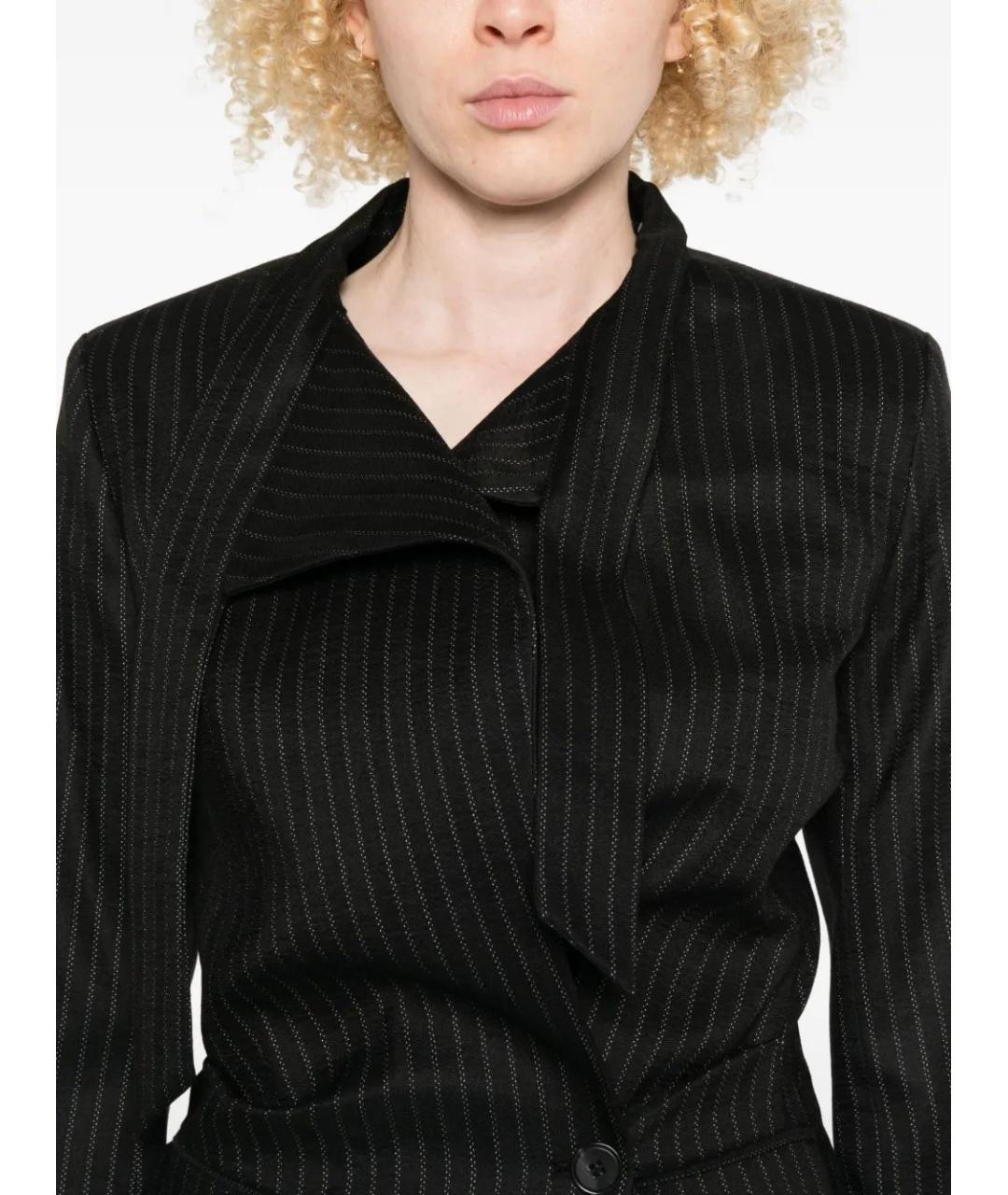 ISABEL MARANT Черный полиэстеровый жакет/пиджак, фото 5