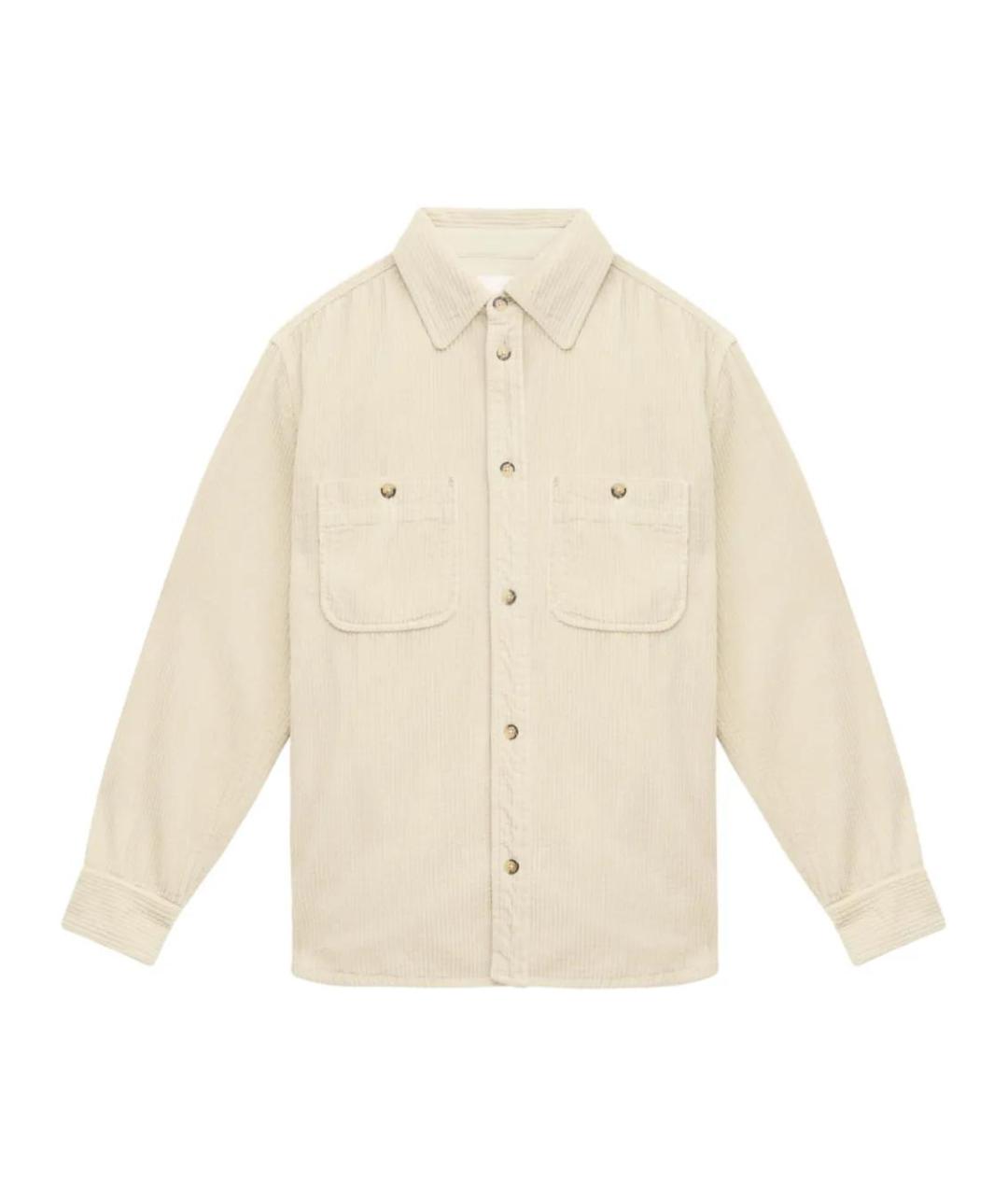 ISABEL MARANT Бежевая хлопковая кэжуал рубашка, фото 1