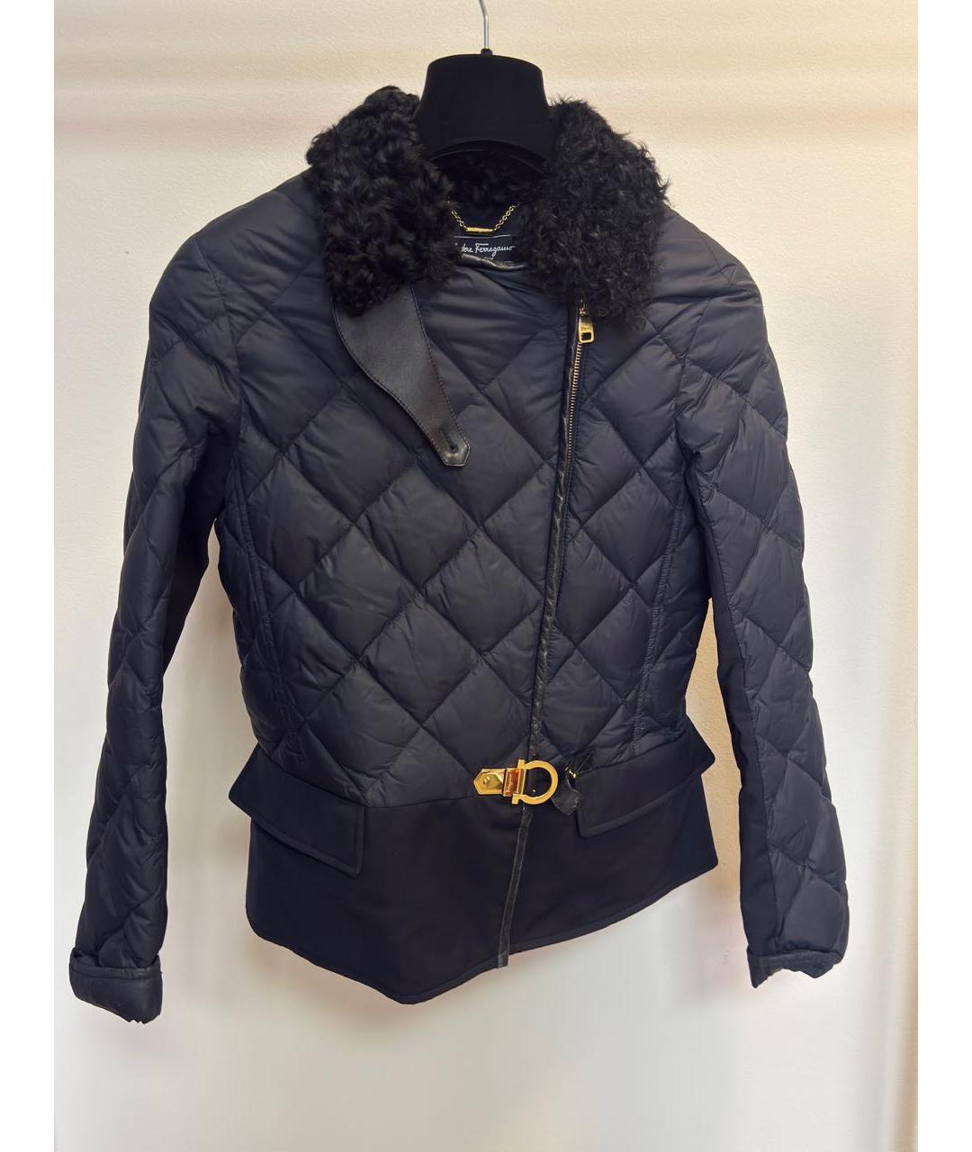 FERRAGAMO Темно-синяя куртка, фото 2