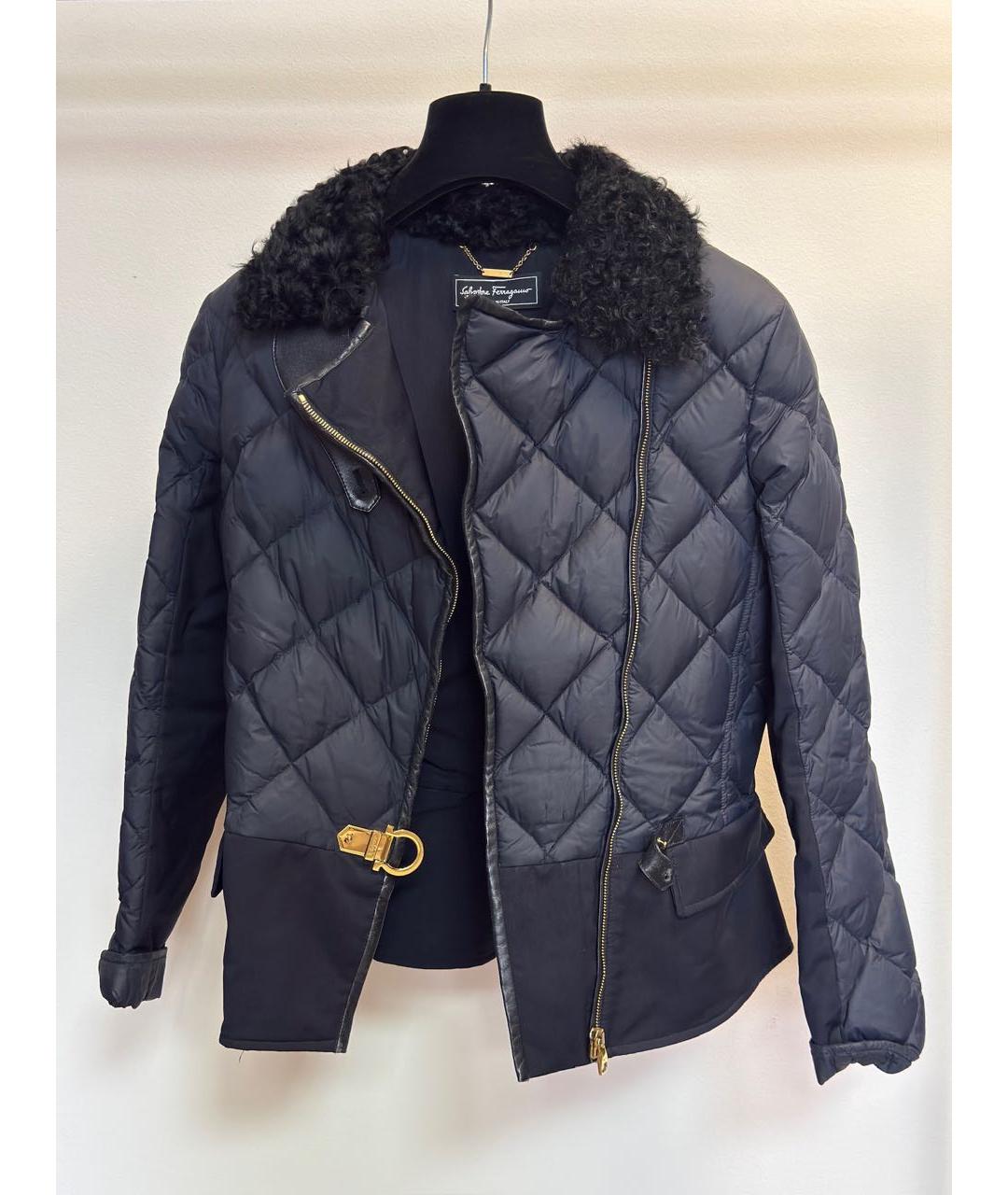 FERRAGAMO Темно-синяя куртка, фото 5