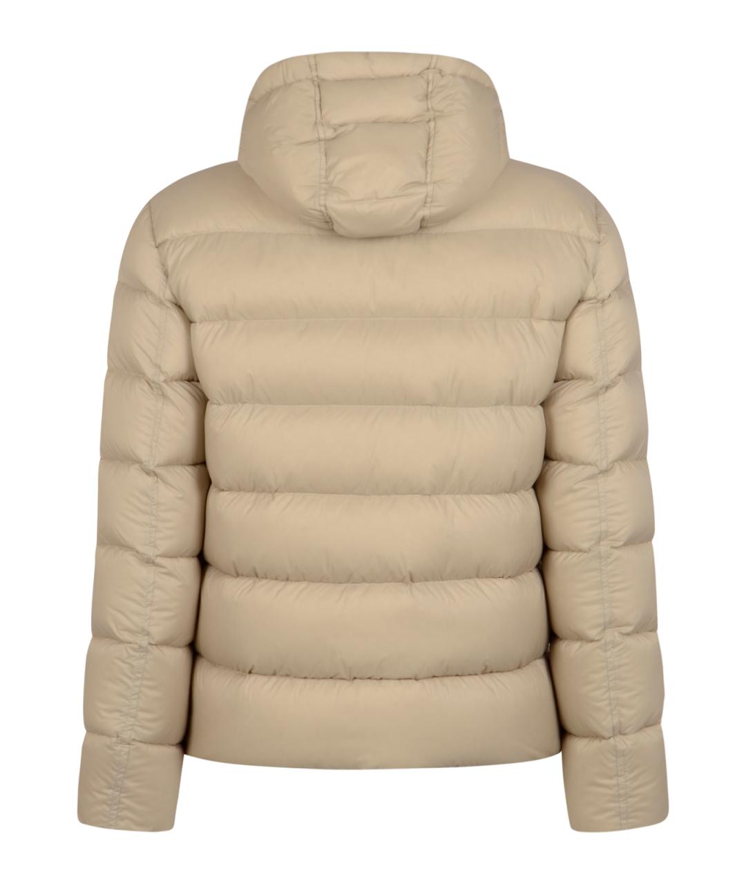 HERNO Бежевая полиамидовая куртка, фото 2