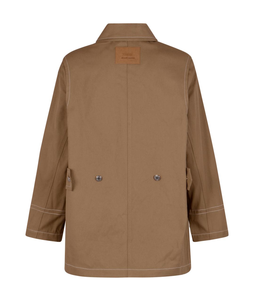 Ami Paris Бежевая хлопковая куртка, фото 2