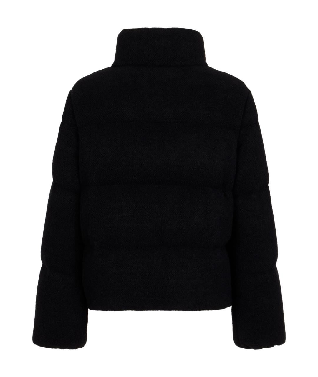 MONCLER Черная куртка, фото 2