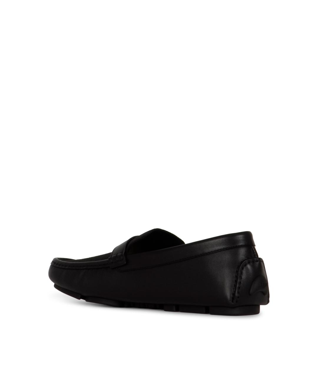 FENDI Черные лоферы, фото 3