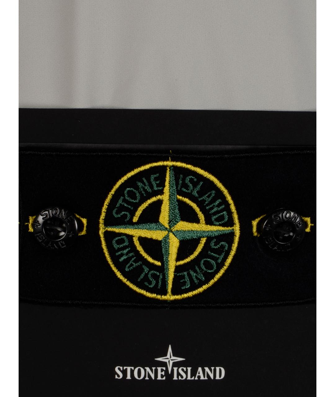 STONE ISLAND Серая полиэстеровая куртка, фото 3