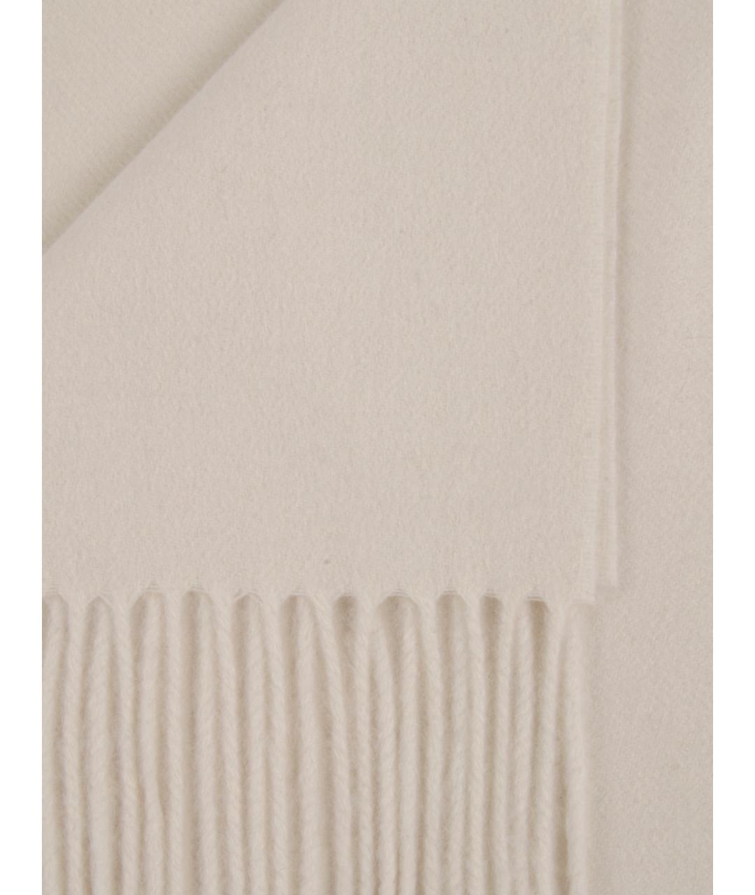 MAX MARA Бежевый кашемировый шарф, фото 3