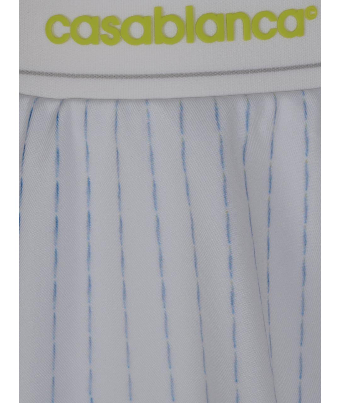 CASABLANCA Белая полиэстеровая юбка мини, фото 3
