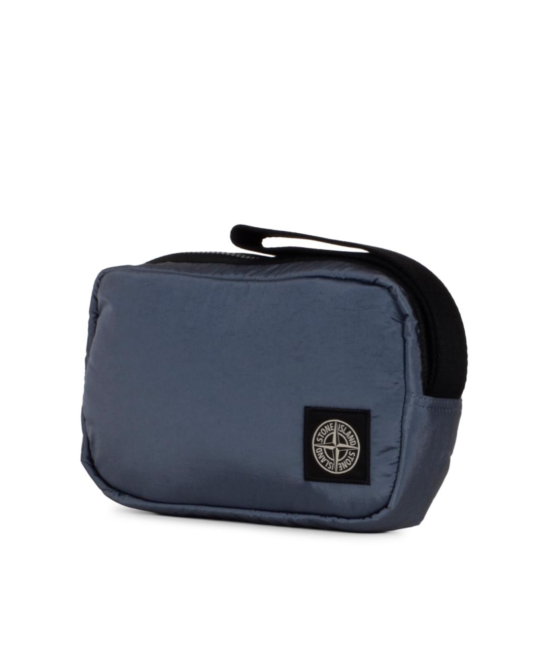 STONE ISLAND Синяя барсетка, фото 2