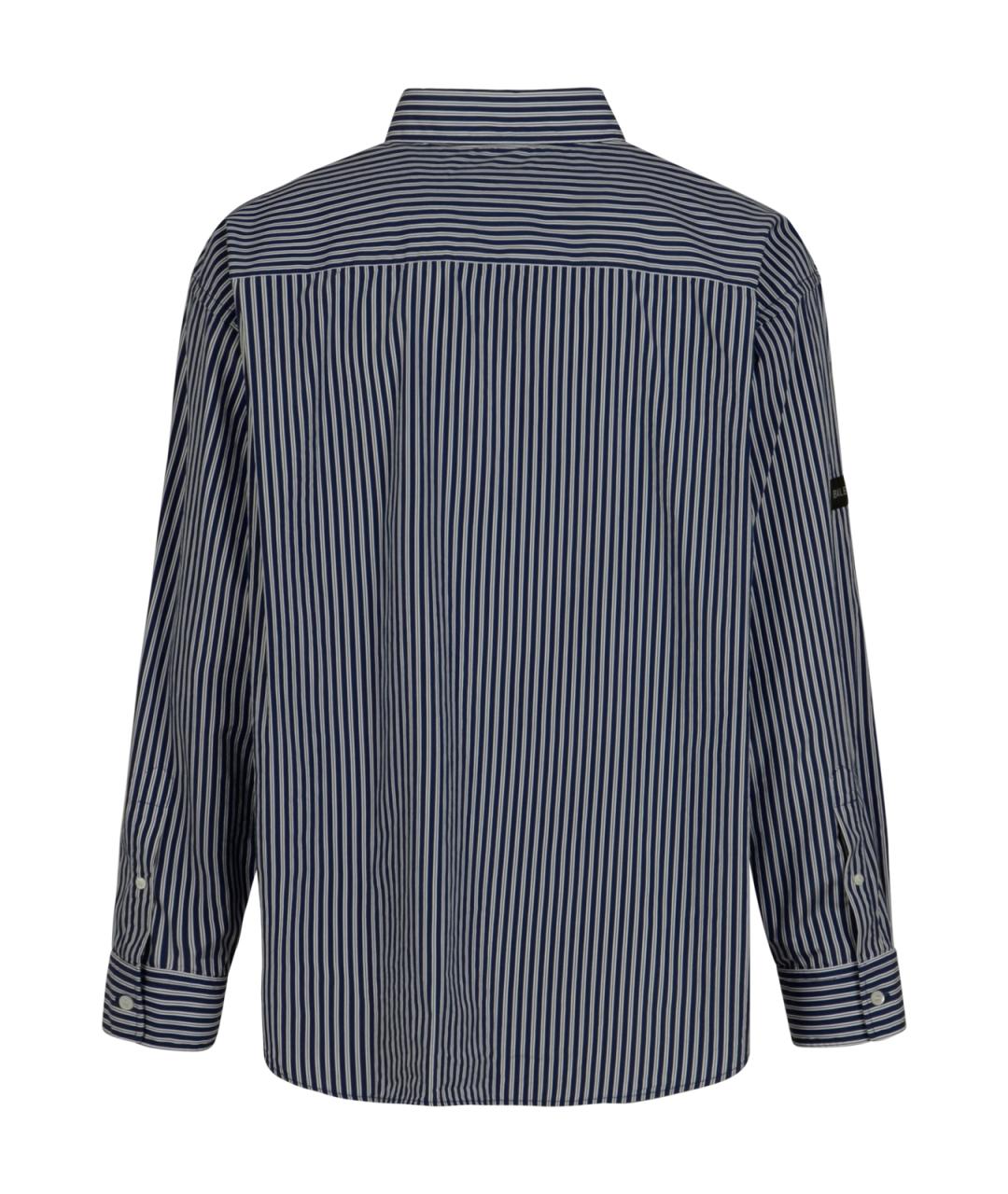 BALENCIAGA Синяя кэжуал рубашка, фото 2