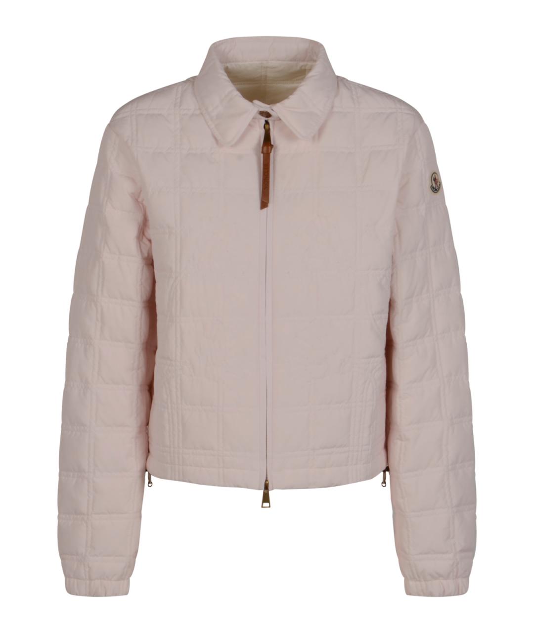 MONCLER Розовая куртка, фото 1