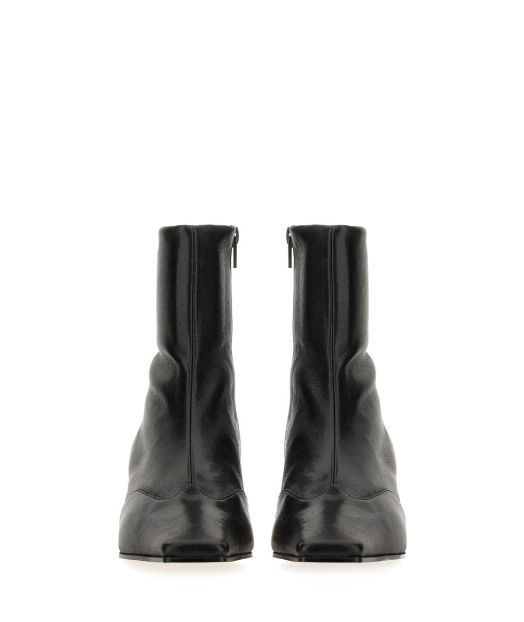 KHAITE Черные кожаные ботильоны, фото 4