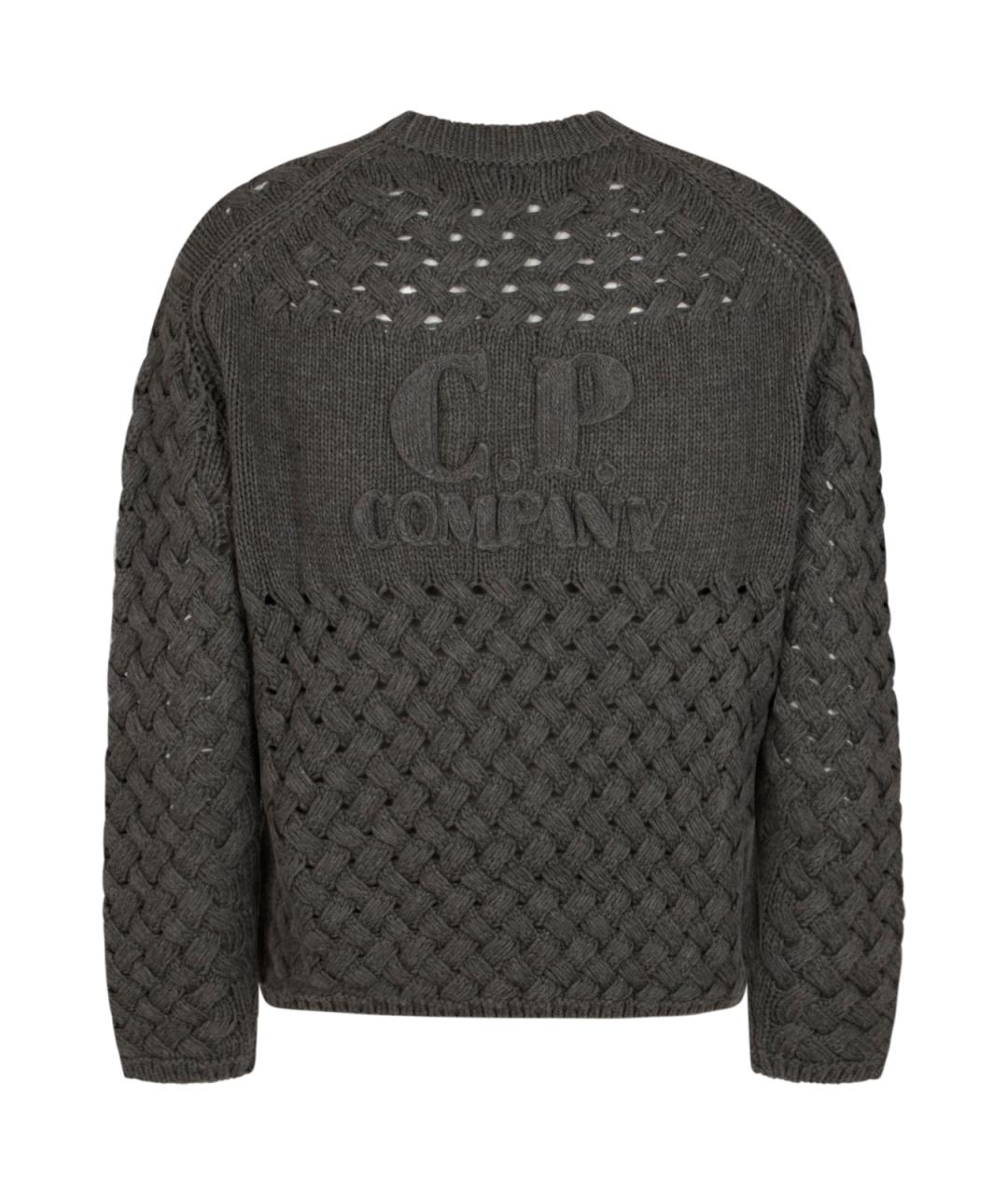 CP COMPANY Темно-синий шерстяной джемпер / свитер, фото 2