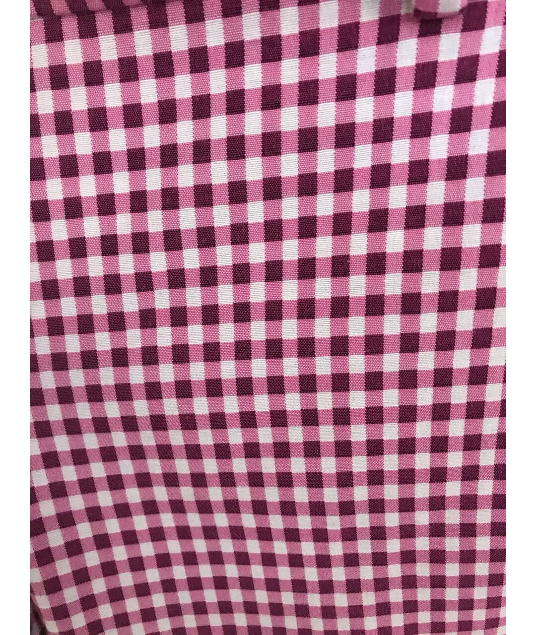 PINKO Розовые хлопковые брюки широкие, фото 3