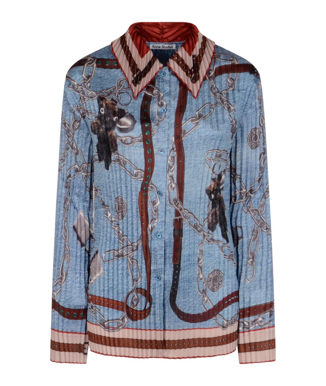 ACNE STUDIOS Синяя рубашка, фото 1