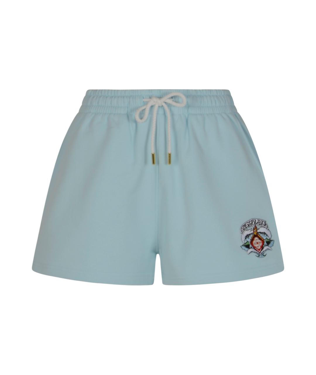 CASABLANCA Голубые шорты, фото 1