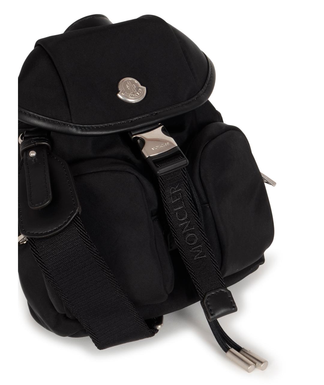 MONCLER Черный рюкзак, фото 4