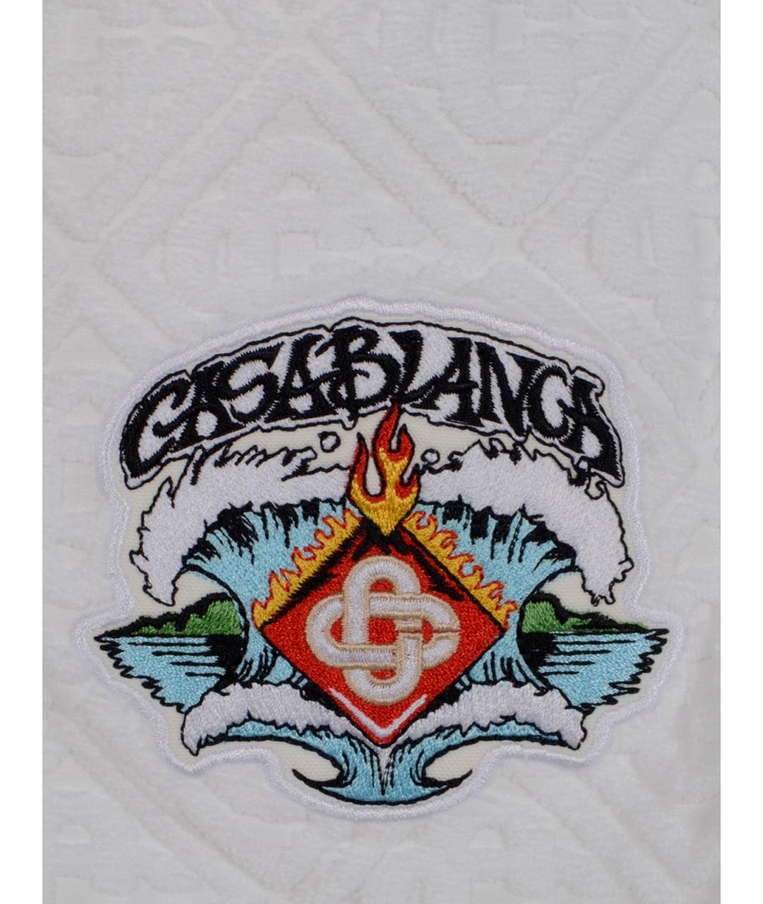 CASABLANCA Белые шорты, фото 3