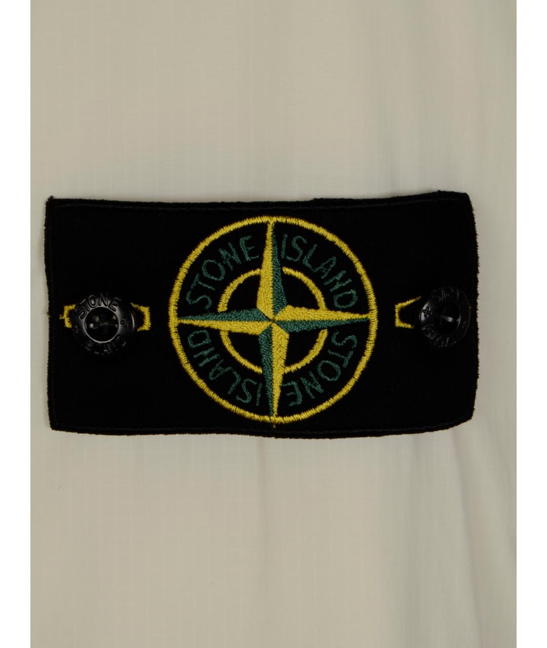 STONE ISLAND Бежевая полиамидовая куртка, фото 3