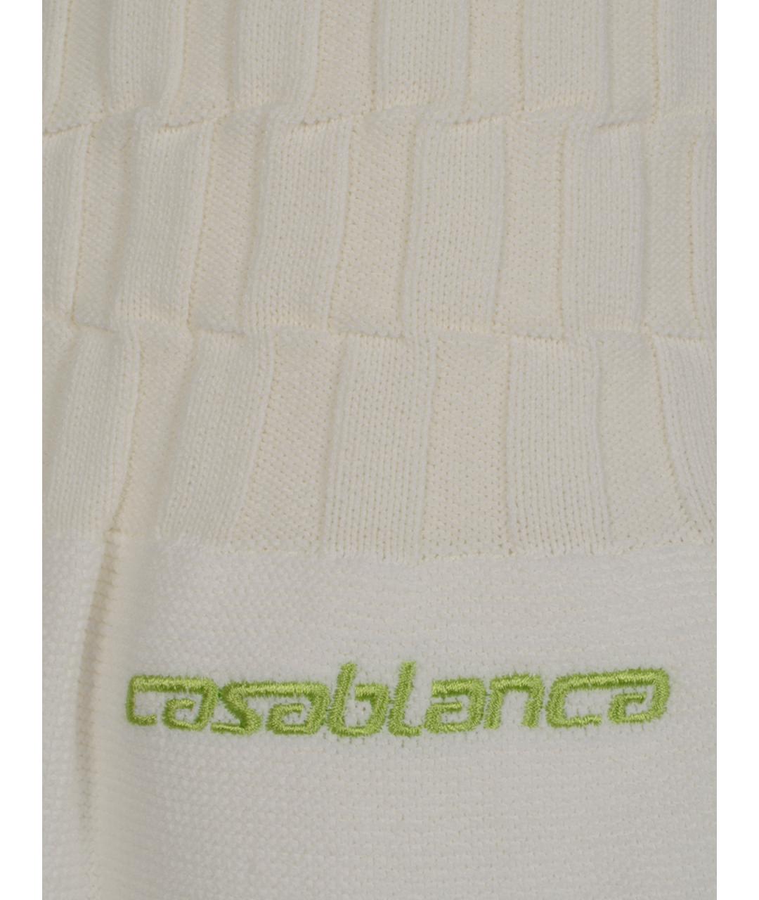 CASABLANCA Белая юбка мини, фото 3