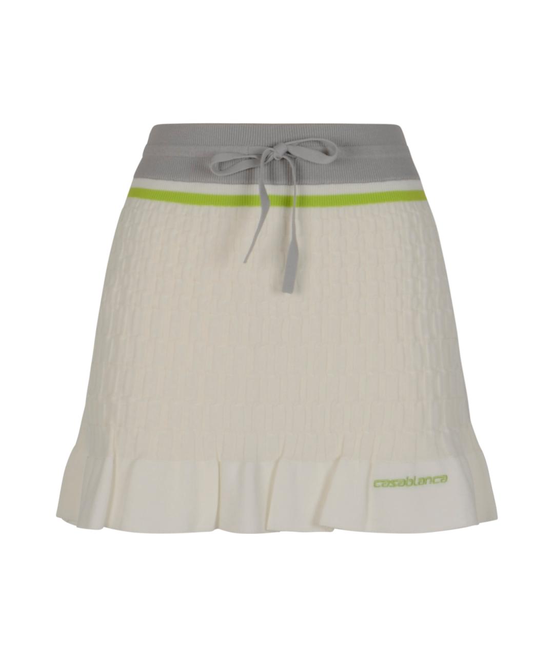 CASABLANCA Белая юбка мини, фото 1