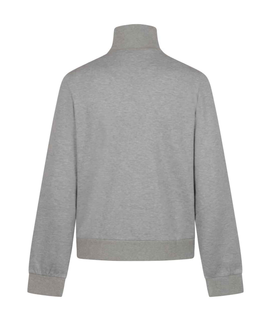 GUCCI Серая хлопковая куртка, фото 2