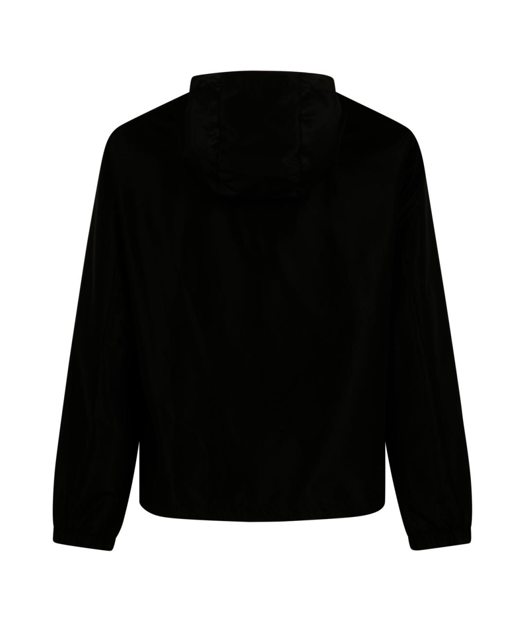 FENDI Черная полиэстеровая куртка, фото 2