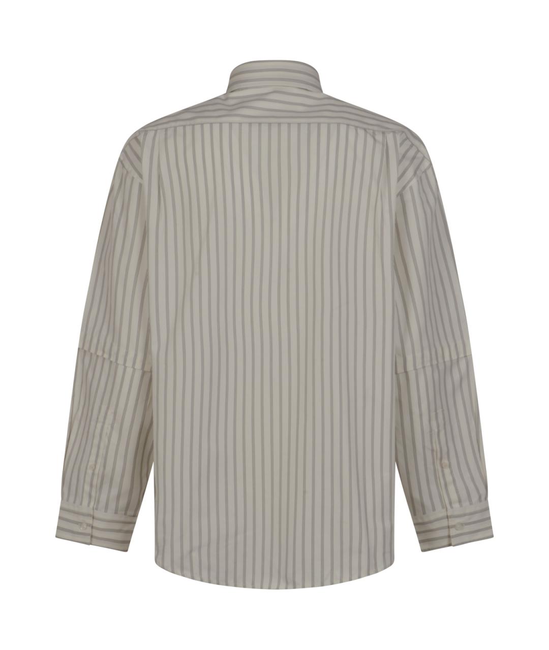 ACNE STUDIOS Серая хлопковая кэжуал рубашка, фото 2