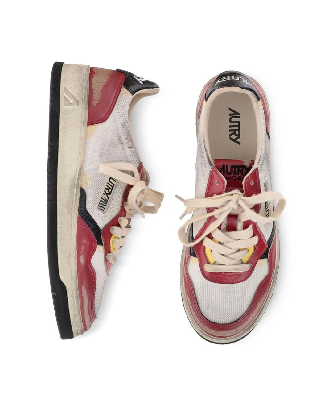 AUTRY Мульти кожаные низкие кроссовки / кеды, фото 4