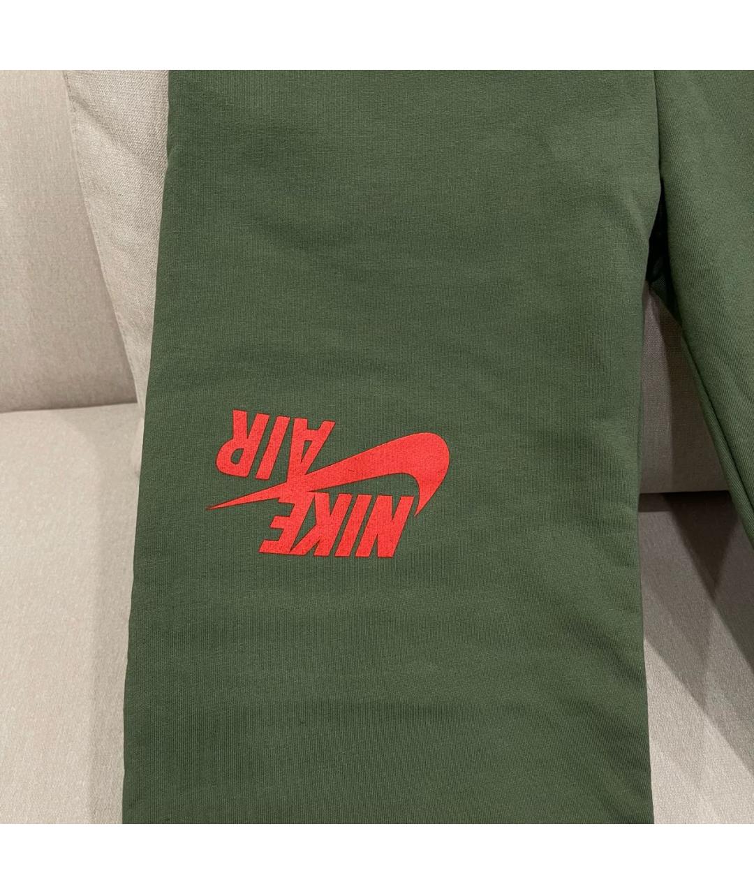 CACTUS JACK BY TRAVIS SCOTT Зеленые хлопковые повседневные брюки, фото 5