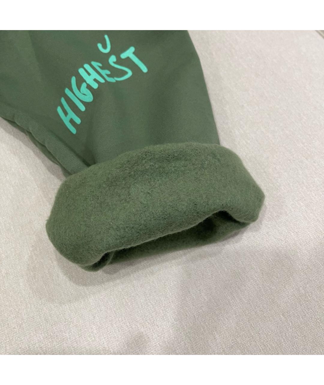 CACTUS JACK BY TRAVIS SCOTT Зеленые хлопковые повседневные брюки, фото 8