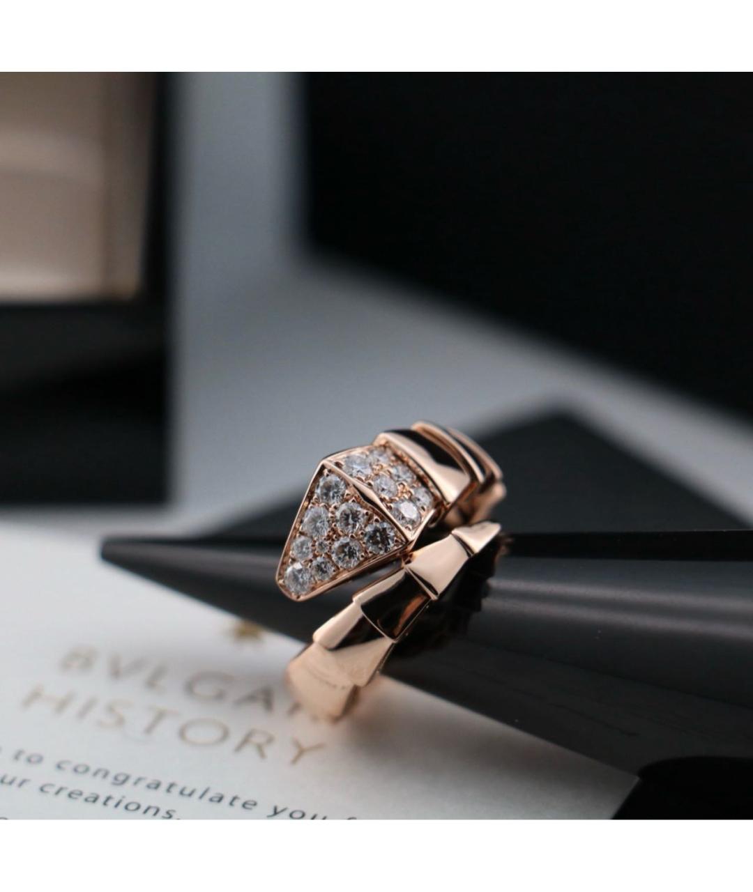 BVLGARI Золотое кольцо из розового золота, фото 4