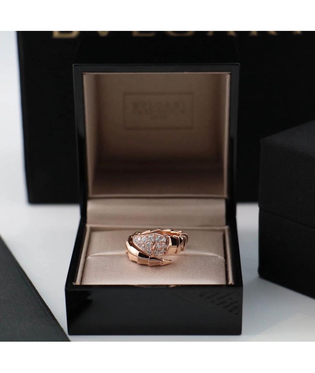 BVLGARI Золотое кольцо из розового золота, фото 2