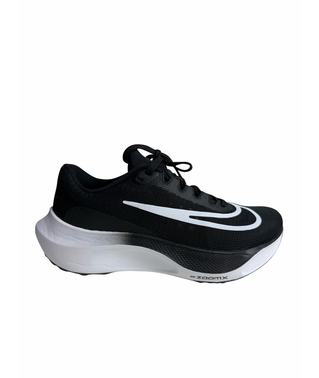 NIKE Черные текстильные кроссовки, фото 1