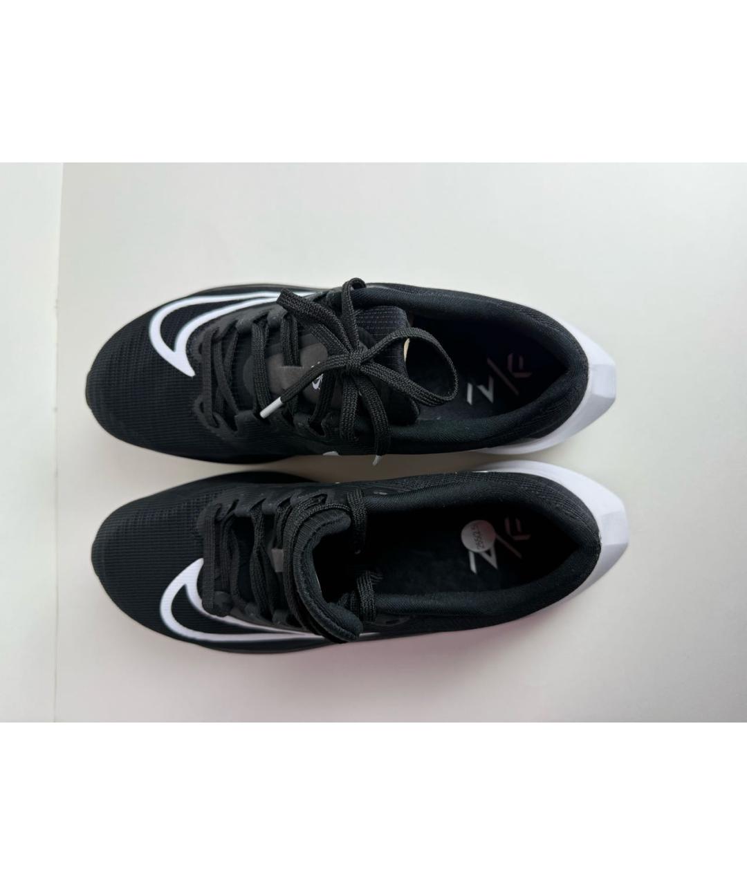 NIKE Черные текстильные кроссовки, фото 3