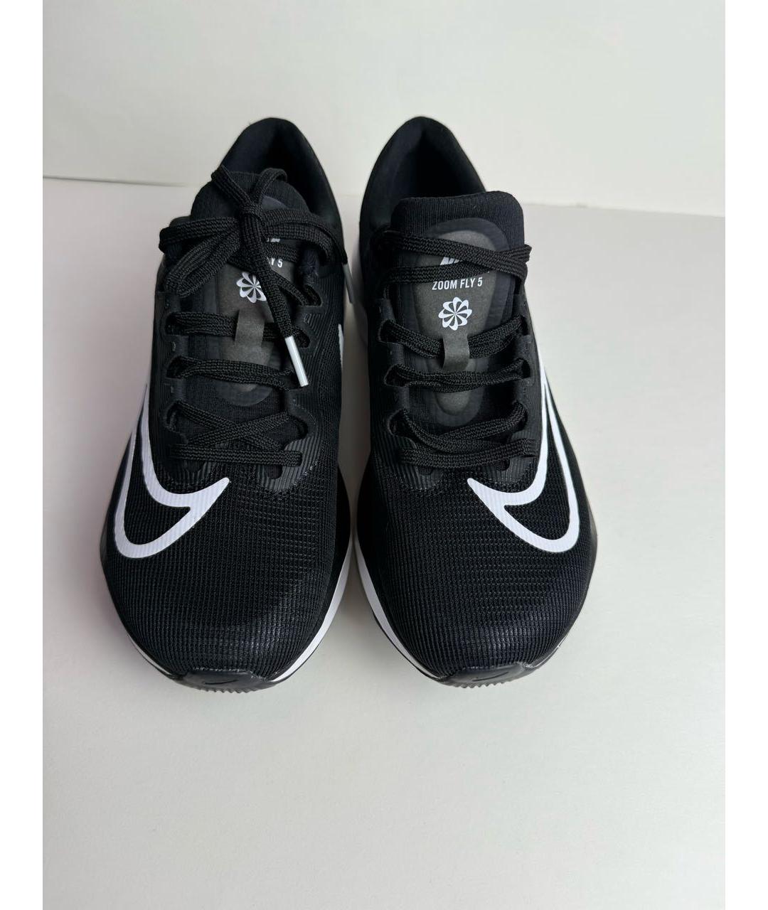 NIKE Черные текстильные кроссовки, фото 2