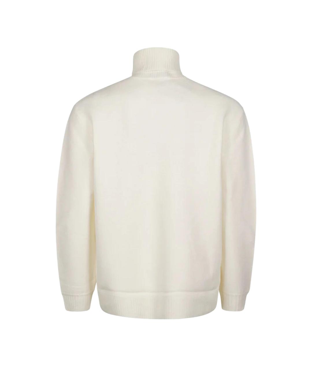 A.P.C. Бежевый шерстяной джемпер / свитер, фото 2