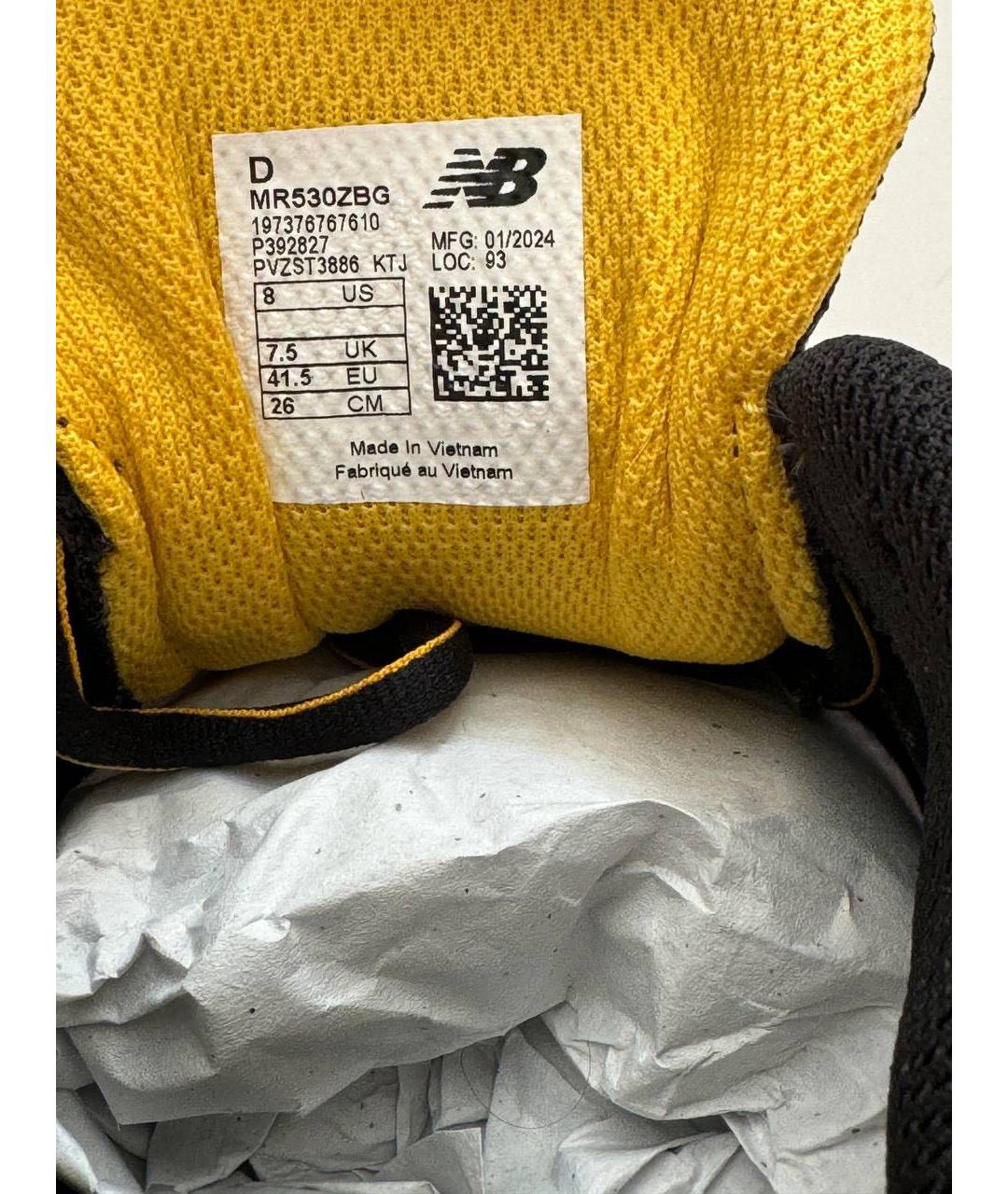 NEW BALANCE Черные кроссовки, фото 6