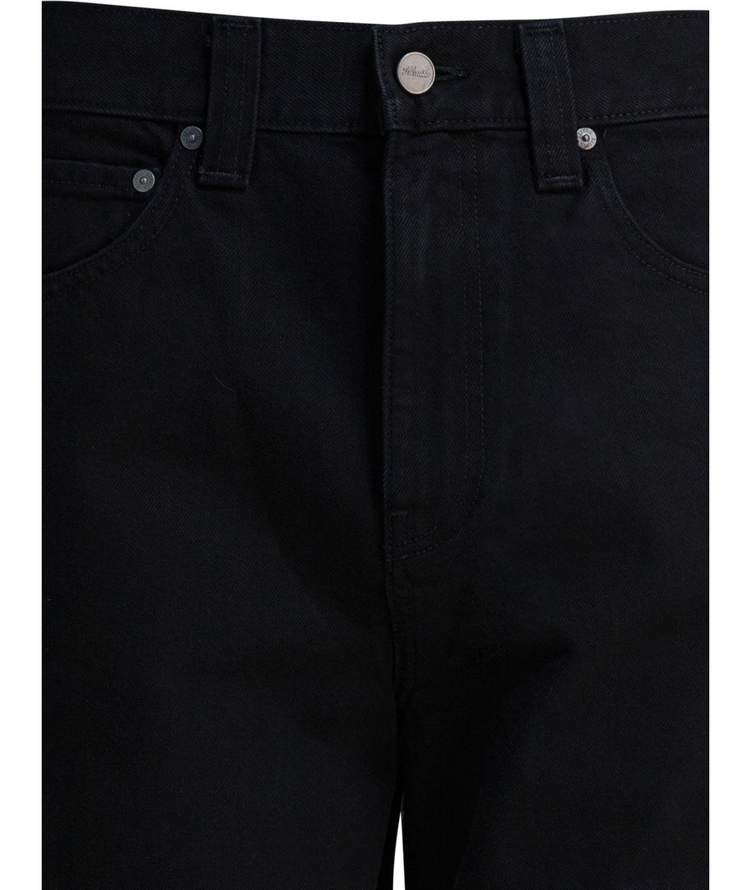 KHAITE Темно-синие хлопковые прямые джинсы, фото 3