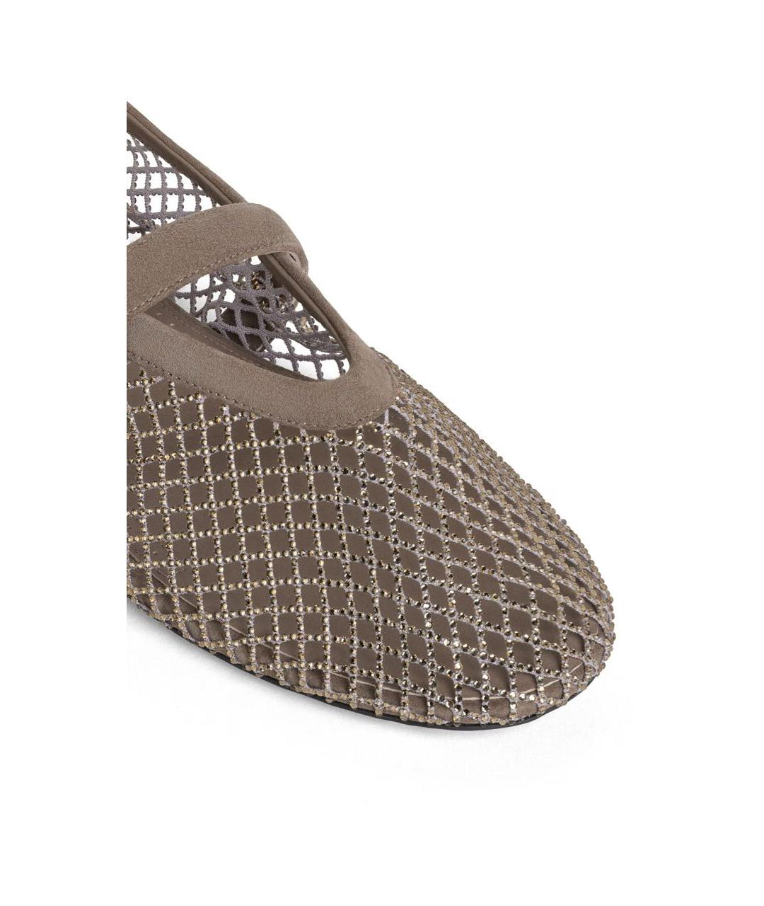 ALAIA Коричневые балетки, фото 3