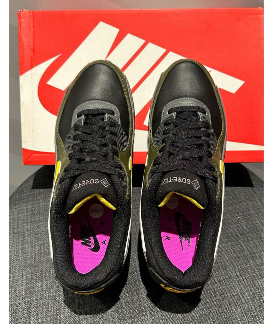 NIKE Мульти кожаные низкие кроссовки / кеды, фото 7