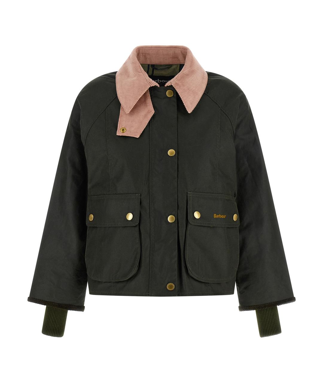 BARBOUR Зеленая хлопковая куртка, фото 1