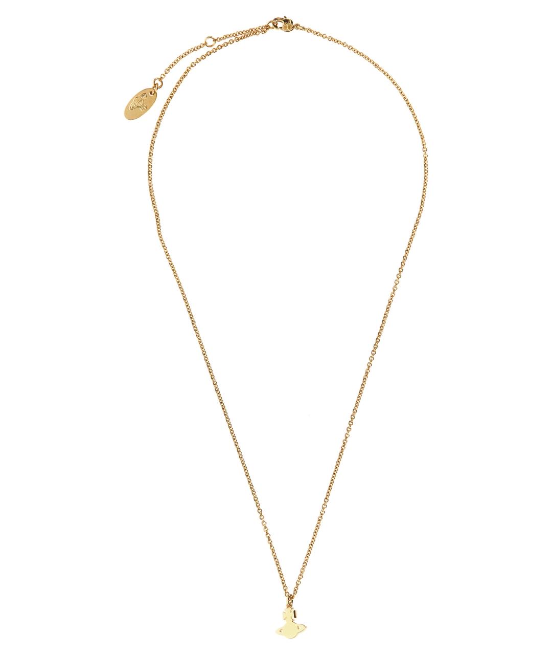 VIVIENNE WESTWOOD Золотая металлическая цепочка, фото 2