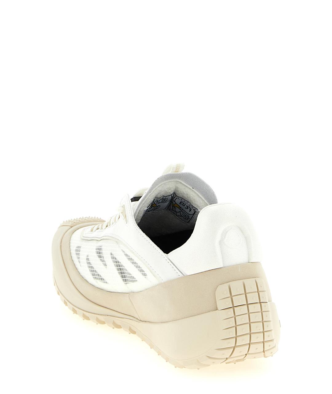 MONCLER Бежевые синтетические кроссовки, фото 3