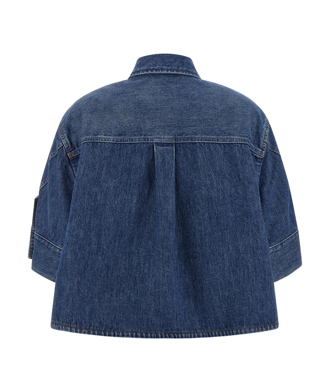 GIVENCHY Синяя хлопковая рубашка, фото 2