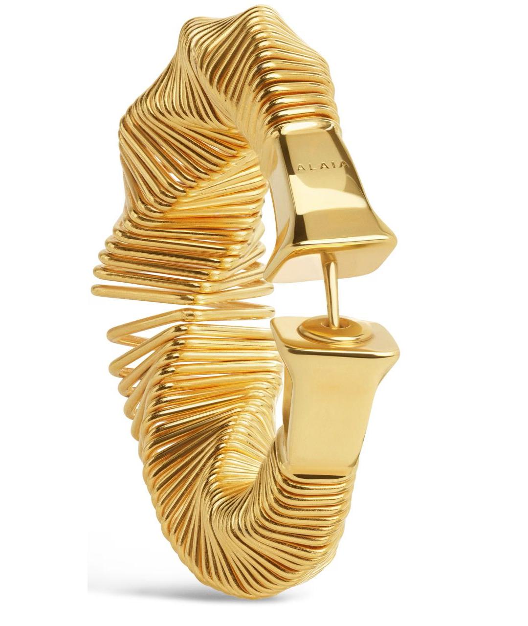 ALAIA Желтые серьги, фото 2