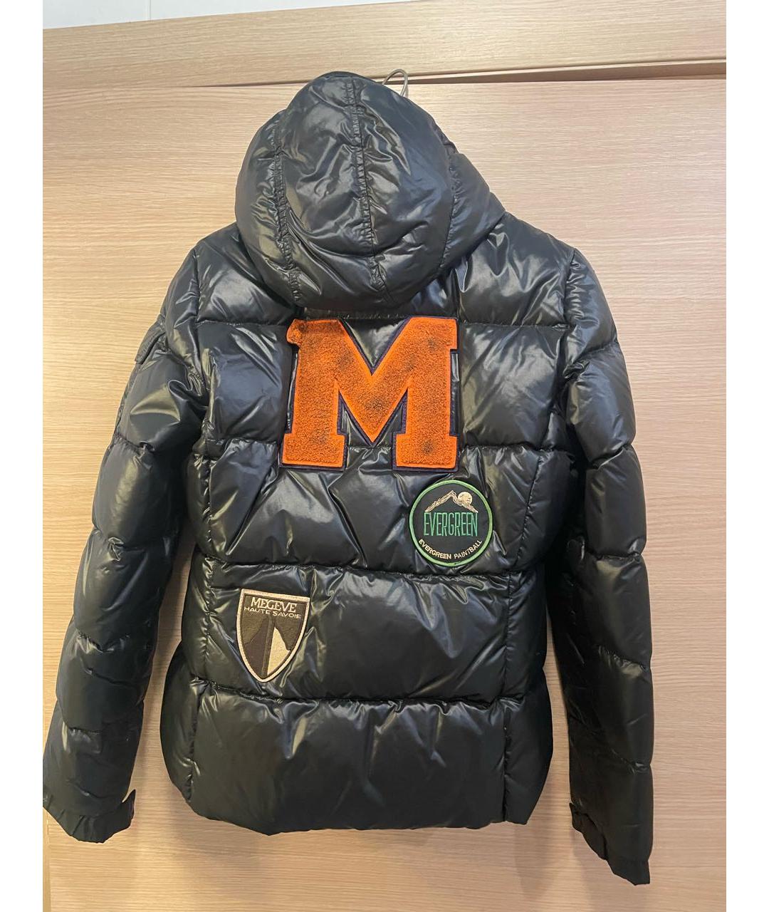 MONCLER Черная куртка, фото 2