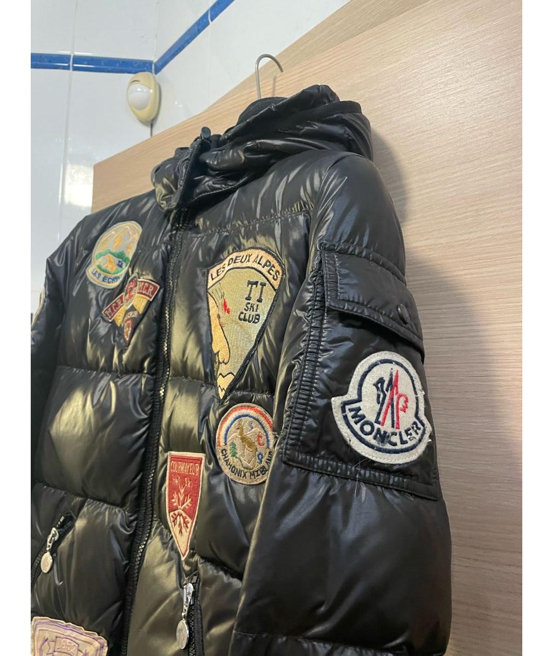 MONCLER Черная куртка, фото 3