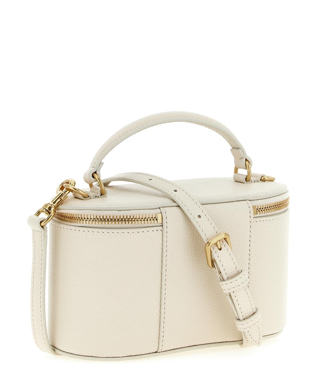 VALENTINO Бежевая кожаная сумка через плечо, фото 2